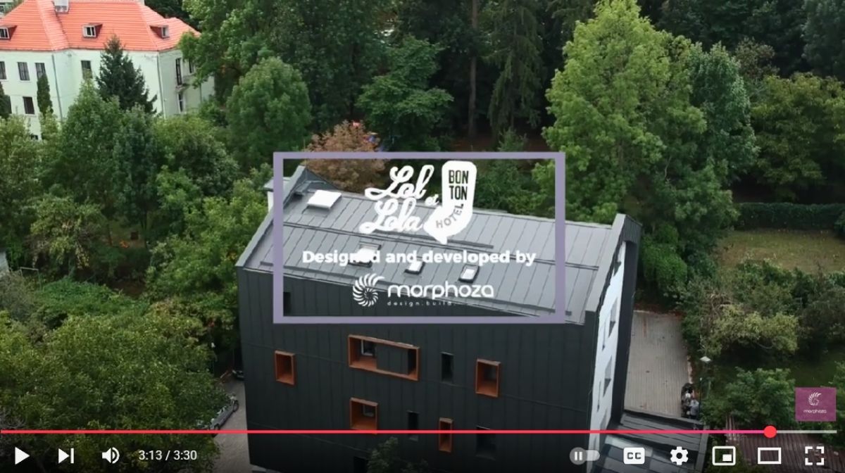 video prezentare amenajare hotel Lol et Lola Cluj-Napoca Morphoza design interior