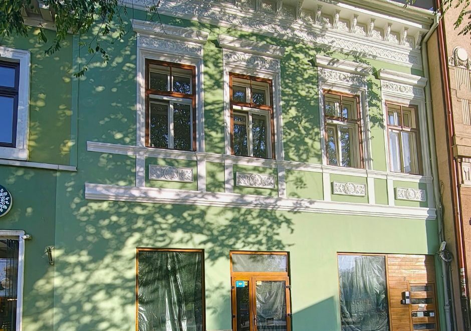 restaurare fațadă monument istoric – lucrări specializate reabilitare clădiri vechi Cluj Traust